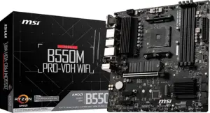 Msi B550m Pro-Vdh Wifi Review | The Cheapest b550?