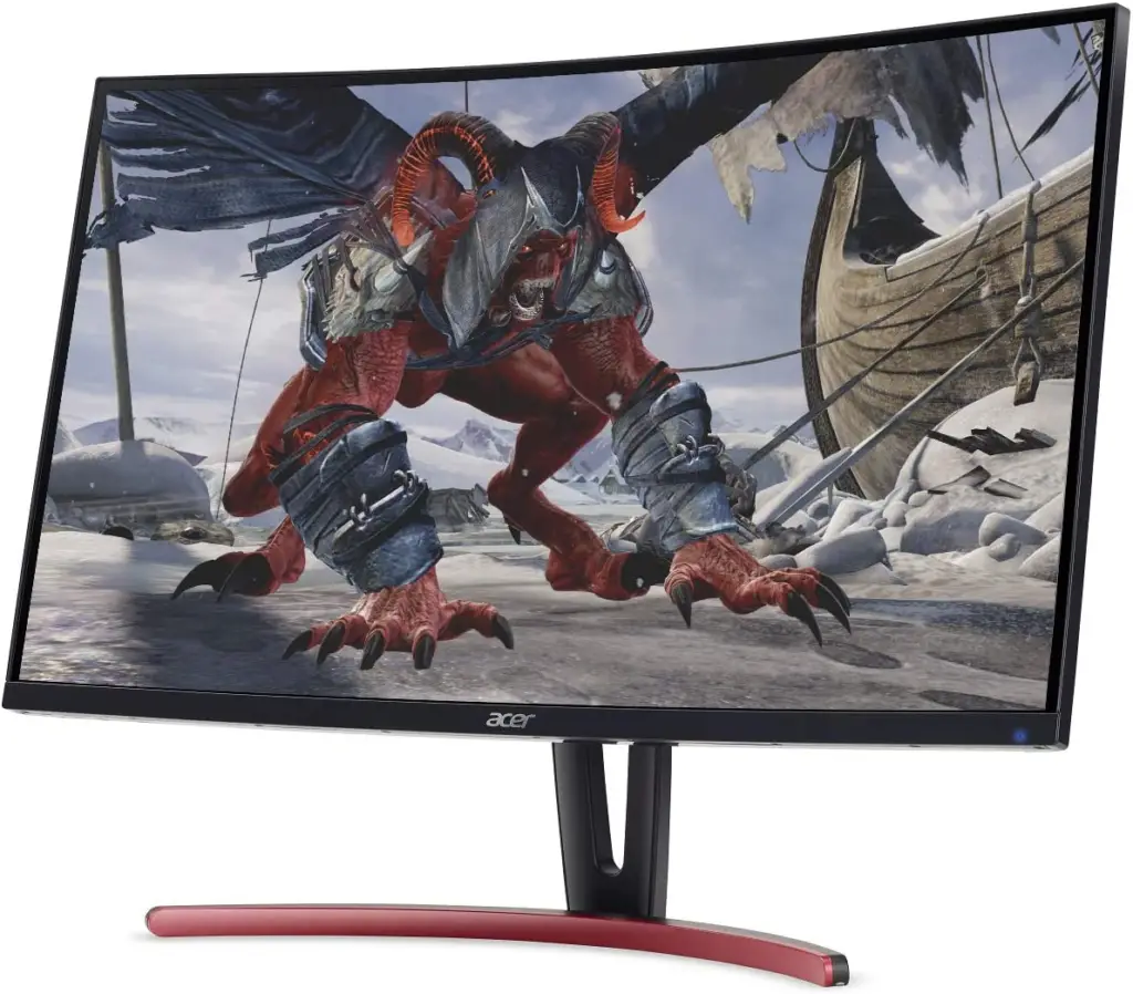 Amazon link leading to the Acer ED273UR (Best budget VA 1440p 144hz monitor)  page