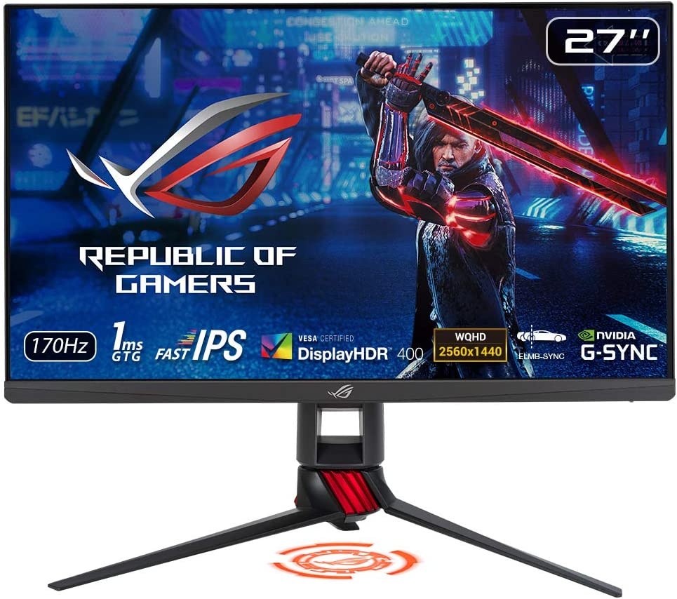 Amazon link leading to the ASUS ROG Strix XG279Q (Best 1440p 144hz Monitor) page